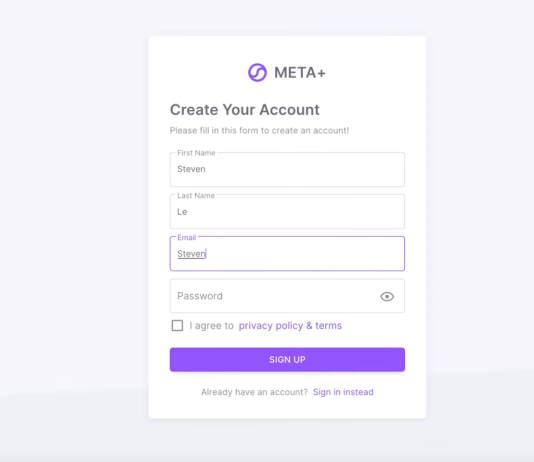 How to Sign Up and Sign In with Metaplus.ai